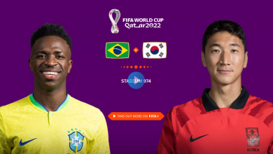 Brazil vs South Korea live 2022 today match Live Online, App, TV Channel